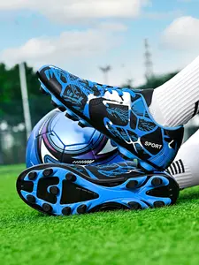 1 Pair Unisex Soccer Training Shoes Flexible Movement Quick Response Anti-Slip Wear-Resistant Comfort Insole 3 Color Options