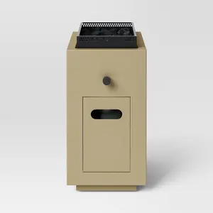 1lb Propane/Liquid Petroleum Gas Rectangular Fire Pit - Room Essentials™