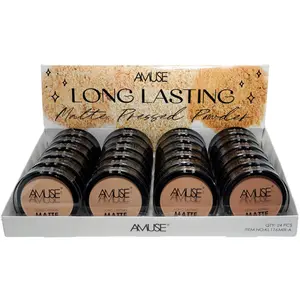 Polvo compacto mate Amuse - Venta al por mayor Display 24 Unidades (KL116MIX-A)