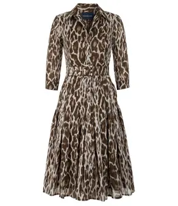 Audrey Dress #4 Beige Camel Long Dress