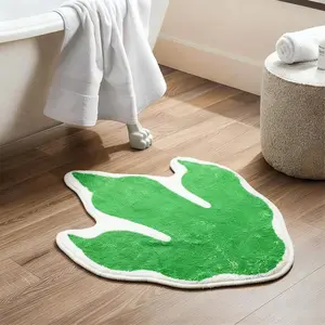 Dinosaur Footprint Rug, High Stretch Soft Anti-Slip Carpet, Non Slip Rugs, Bedroom Balcony Bathroom Living Room Decor, Pet Friendly Easy Clean