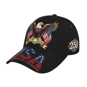 Freedom Baseball Cap American Flag 250th Anniversary of Independence Hat For Women Men
