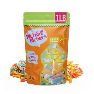 HOT! Nik-L-Nips Vintage Wax Bottle Candy Drinks – Old School Halloween Candy, 80s & 90s Nostalgic Treats, Party Favor Bag, Sweet and Sour Mix, Mini Drinks, 1 Pound Pack