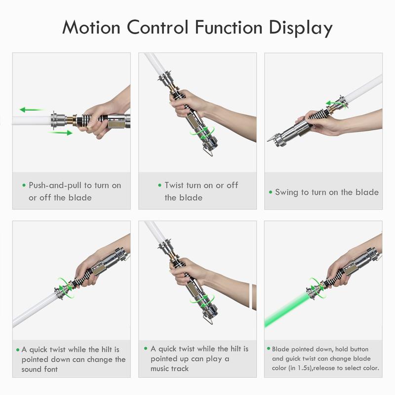 Luke Skywalker lightsaber replica highly accurate EP8 with control box