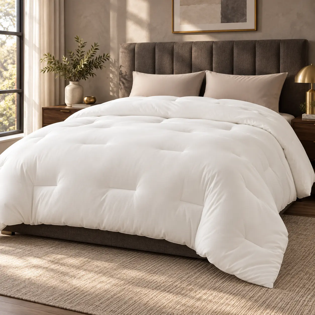 Cloud Bedding Ultra-Soft Lightweight Breathable Microfiber Duvet - 1-Piece Cozy Comfy Bedding with Lightweight Softness, Smooth Texture, All-Season Fluffiness,familyfun