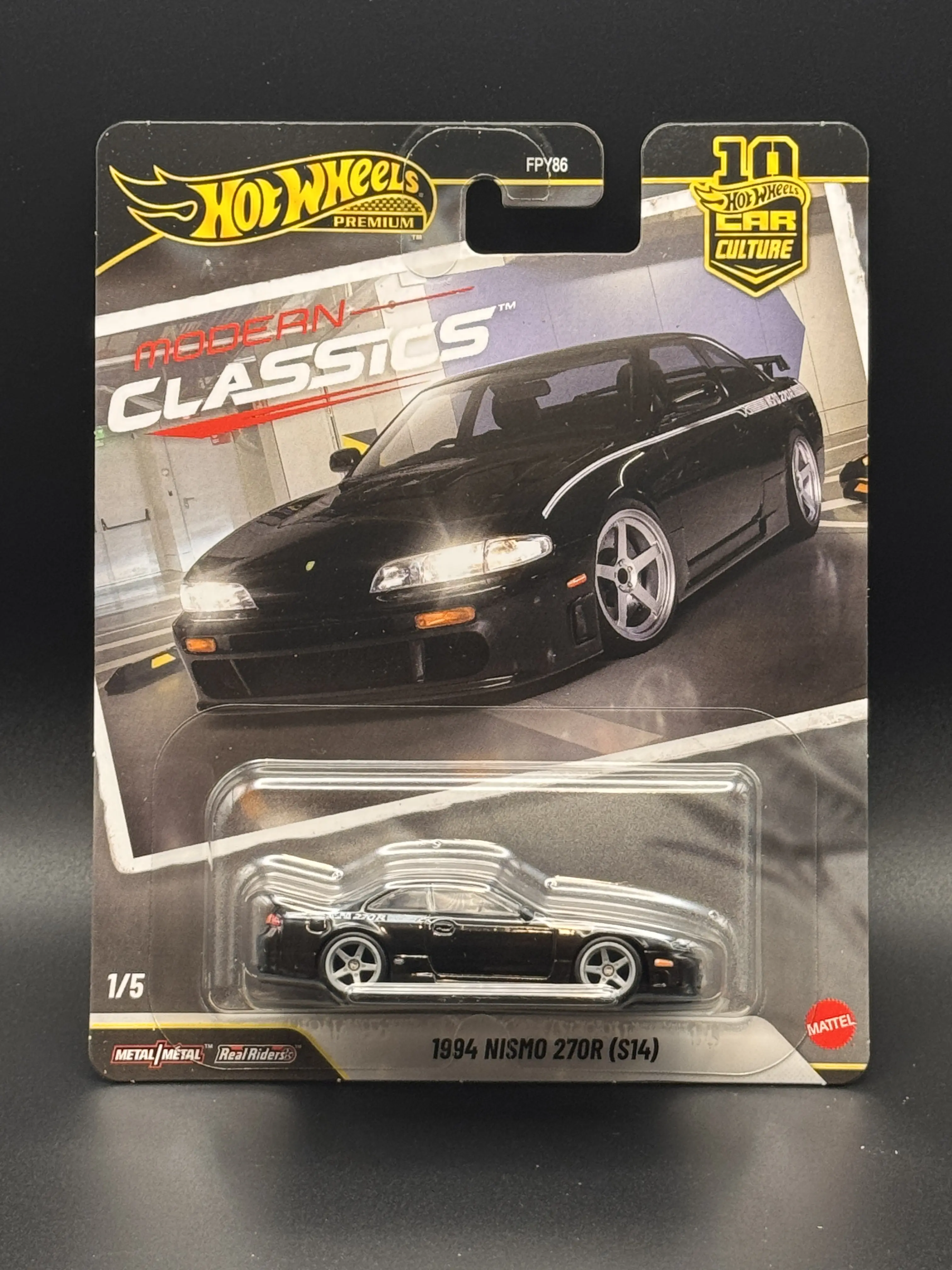 Hot Wheels Premium Car Culture Modern Classics 1994 Nissan NISMO 270R (S14) 1:64 Scale