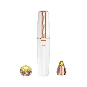 Beauty & Personal Care Electronic Makeup Tool, 2‑in‑1 Electric Eyebrow Trimmer, 30s Quick Painless Brow Shaper for Beginners
