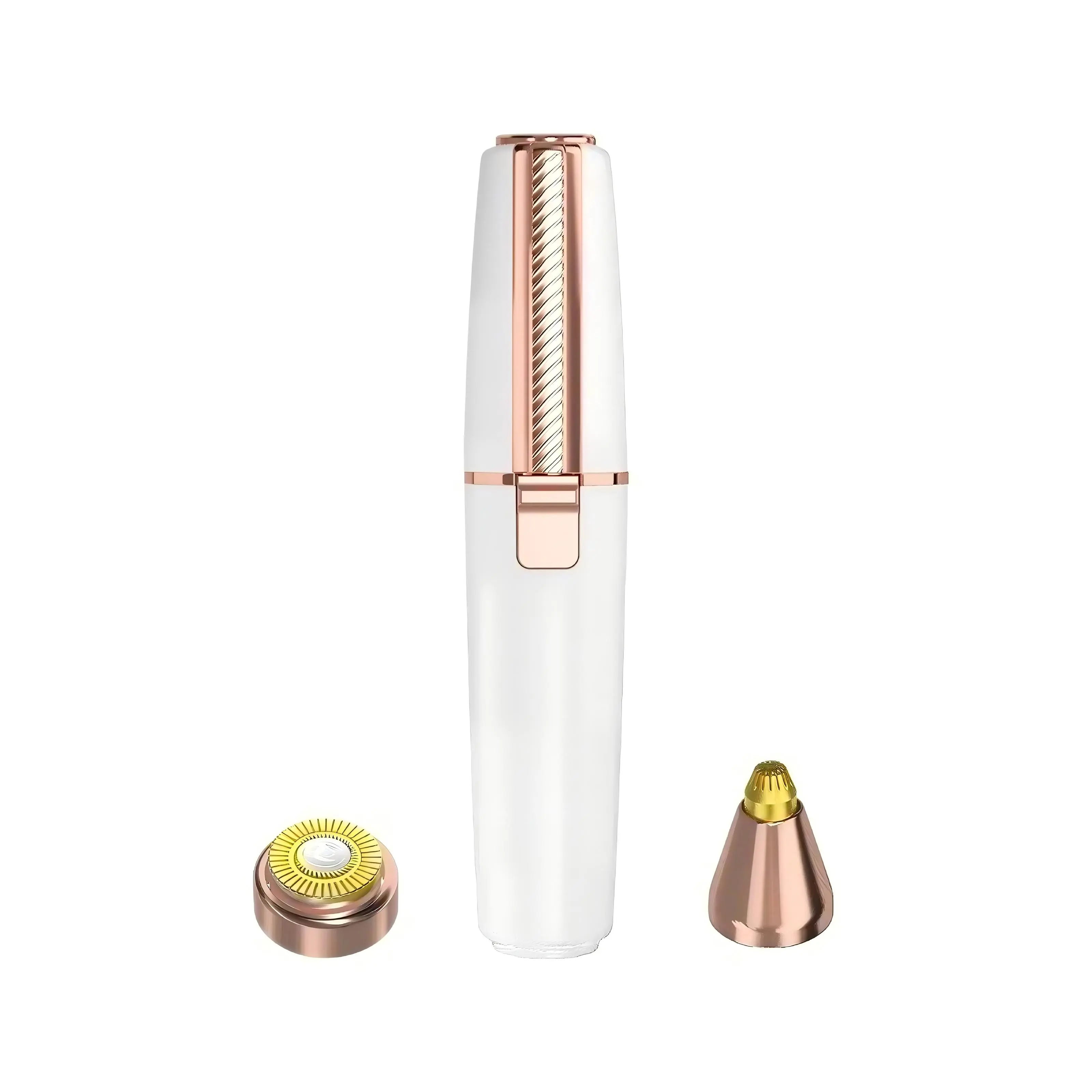 2-in-1 Electric Eyebrow Trimmer, Beauty & Personal Care Makeup Tool, 30s Quick Painless Brow Shaper for Beginners