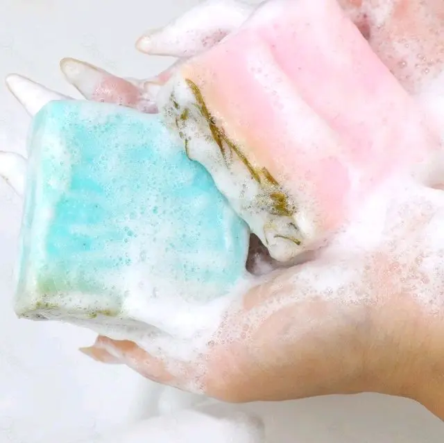 Mint Yoni Bar Soap - 4oz Feminine Hygiene Sensitive Cleanser, All-Natural Alcohol-Free Bacteria-Killing Body-Safe Soap with Shea Butter Blend for Skin Repair, Moisturizing Hydration, US-Made for All Skin Types, Alcohol Free Soaps