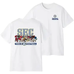 Retro Southeast Conference (SEC) T-shirt - Vintage college sports graphic tee, unisex streetwear, a gift for fans and alumni on game day, men's top, men's T-shirt