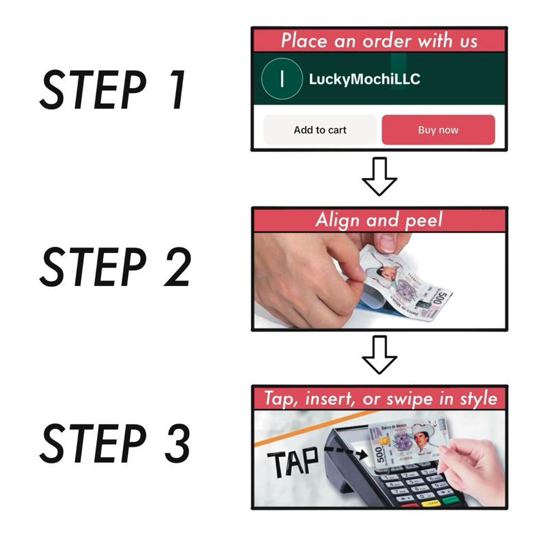 Honduras lempiras themed credit card sticker cover- debit credit ebt compatible Custom Decal Stickerless