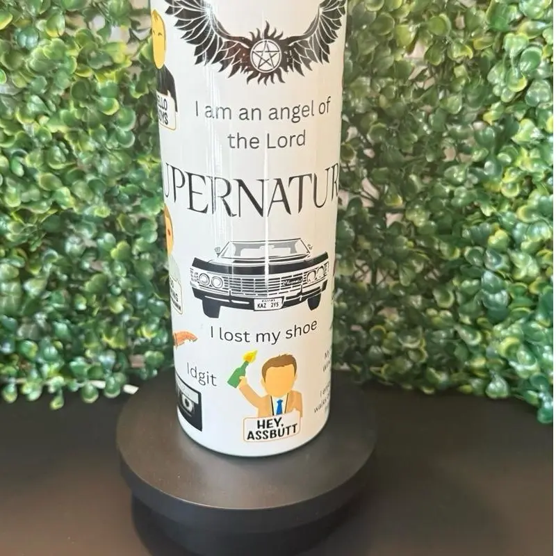 Supernatural Themed Tumbler for Coffee and Late-Night Marathons - Limited Quantities Available