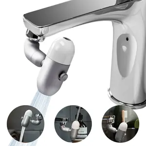 3-in-1 Adjustable Tap Filter Faucet Nozzle with Self-Cleaning Tech & Waterfall Flow – 4 Modes for Healthier Skin & Dental Care