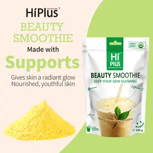 HiPlus Beauty Smoothie  - Combination of acerola, baobab, lucuma and pea protein - Smoothie blend for radiant skin - Contains high levels of vitamin C