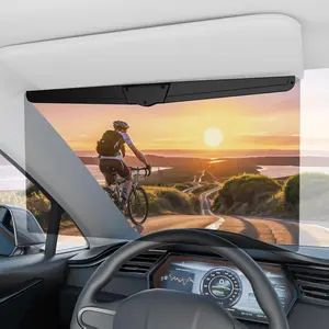 Sun Visor Extender for Cars, Polarized Car Visor Extender Sun Blocker UV400, Adjustable Visor Extension, Clip on Sun Visor for Car, Universal, Glare, UV Protector semi-truck windshield sunshade