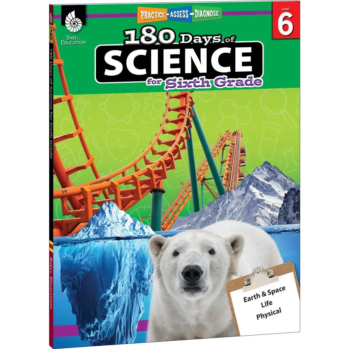 180 Days(tm) Science for Sixth Grade: Practice, Assess, Diagnose -- Bebra Bayne - Paperback