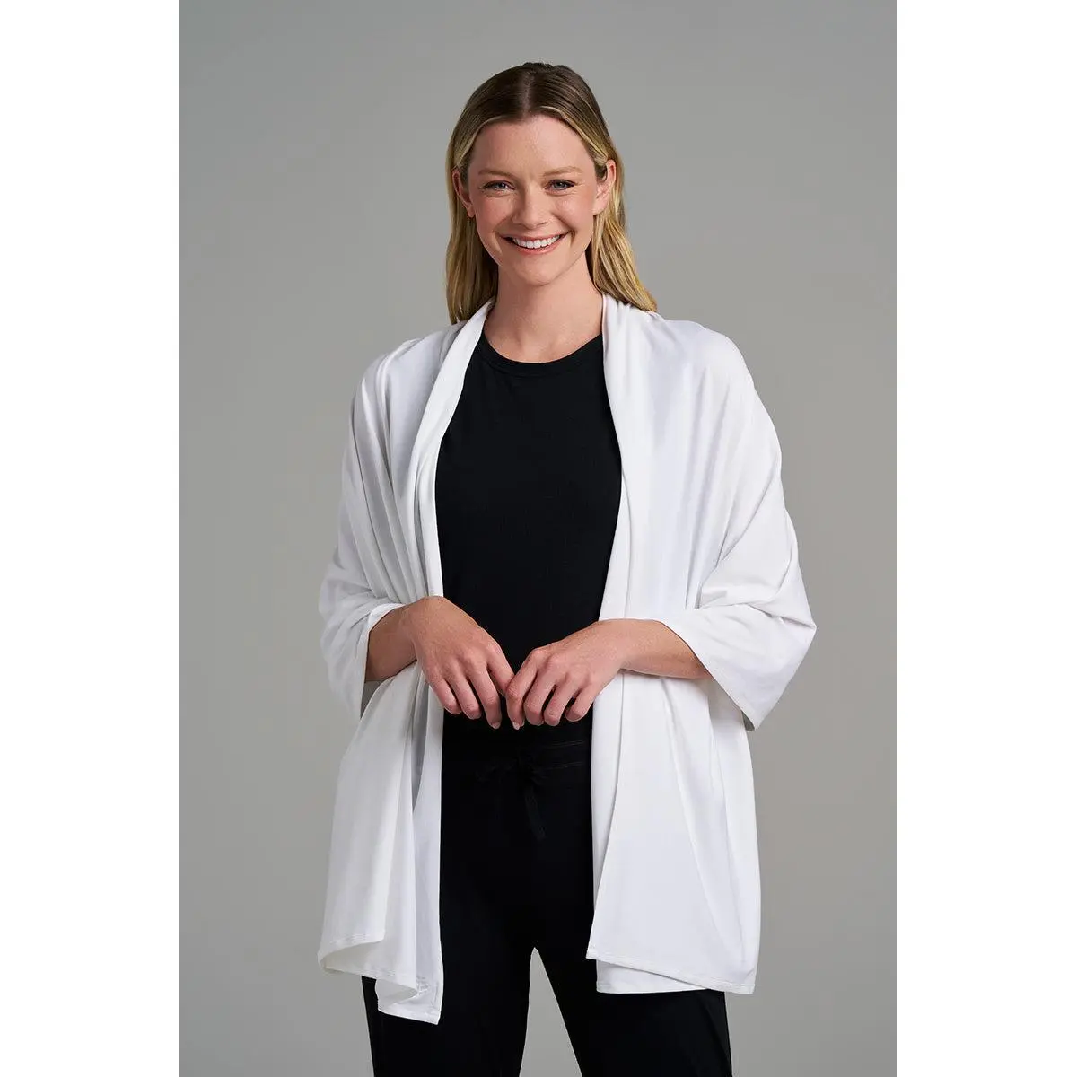 Sanibel | Women's Everyday Beach Shawl | White