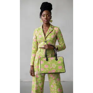 Rich and Rich Pink Floral Purse Watch and Earrings