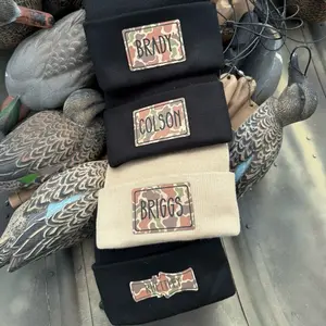 Personalized Camo Name Beanie