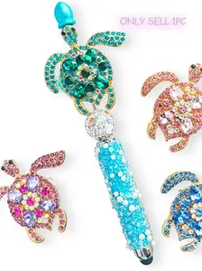 Creative Turtle Necklace, Trendy Jewellery Accessories, Handmade Gift Jewelry for DIY Projects, Unique Accessory for Women & Girls, Marine Life Pendant