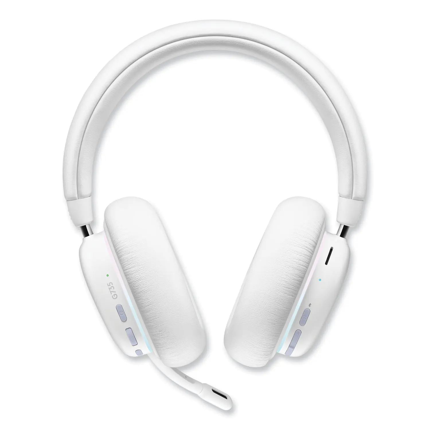 Logitech G735 Gaming Headset RGB Wireless Bluetooth White 981-001082