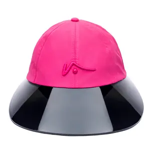 Hot Pink Wide Brim Hat