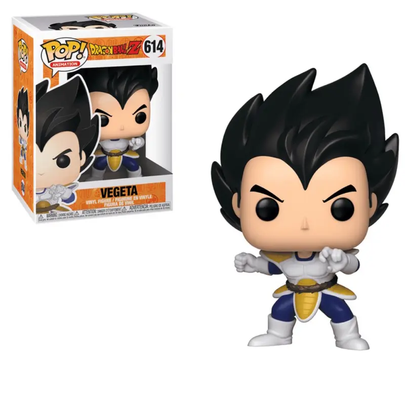Funko Pop! Vegeta #614 (Dragon Ball) - Vinyl Figure - Anime Fan - Collectible