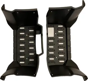 TAOTAO ATV PAIR of FOOTRESTS for 125cc 110cc QUAD TFORCE NEW TFORCE ATA 125D 110D 110D1 135D 135DU FOOT RESTS GUARDS for TAOTAO Coolster 3125B Maxtrade PEACE ATV