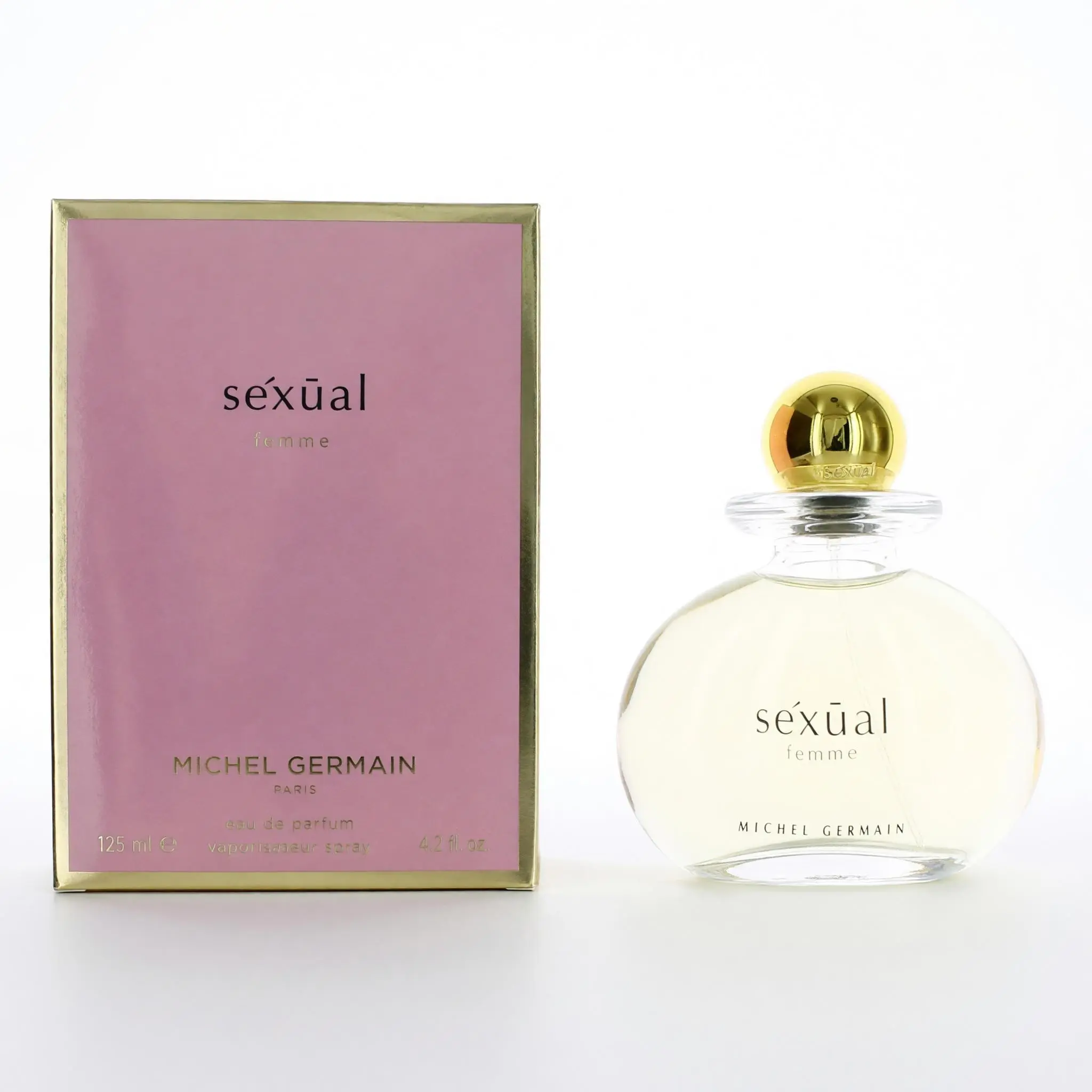 Sexual Femme by Michel Germain Authentic 4.2 fl oz Eau De Parfum Spray Bottle for Female Wear, Hazardous Goods