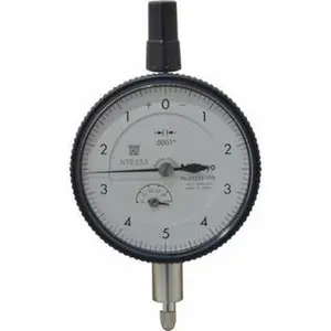 Mitutoyo Dial Drop Indicator: 0.05" Range, 0-5-0 Dial Reading, 0.0001" Graduation, 2-3/16" Dial Dia 0.01" per Revolution, Lug Back, 0.000200" Accuracy, Revolution Counter 2923A-10