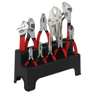 NEW 10 Piece Combination Pliers and Wrench Set Heavy Duty Durable Hand Tool Collection KING