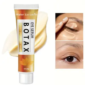 Three-Piece BOTAX Firming Eye Cream Set, Containing Hyaluronic Acid, Collagen, Honey, Vitamin C, and Glycerin - A Hypoallergenic Moisturizing Gel Suitable for All Light Beige Light Beige Tones, Designed to Eye Fatigue，Daily Skincare Essentials
