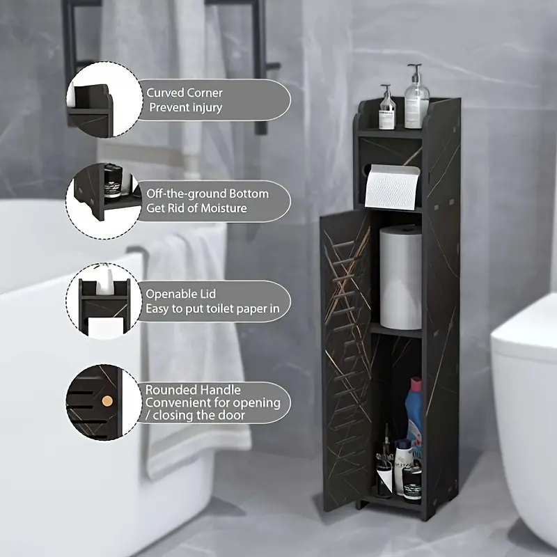 New Small bathroom locker--Space saving--Durabillty--Multi Compartment Organizer Bathroom Storage Shelf Racks