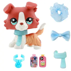 Mini Pet Shop Collie Multi Item Party Gift Pack, Cute Accessories, Collectible Imagination for Lps Collie, Birthday Christmas Halloween Gift