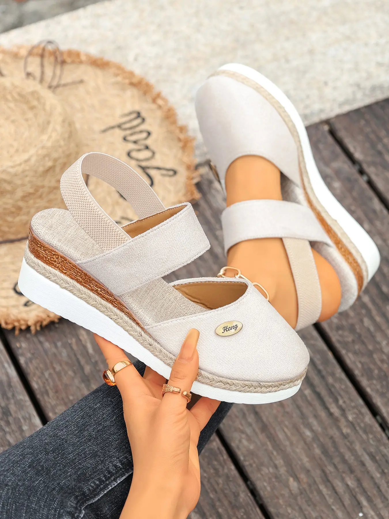 Women's Retro Fisherman Style Strapy Sandals, Strappy Summer Sandals, Casual PU Leather Cross Strap Thick Sole, Comfortable Rubber Sole, Versatile Summer Footwear
