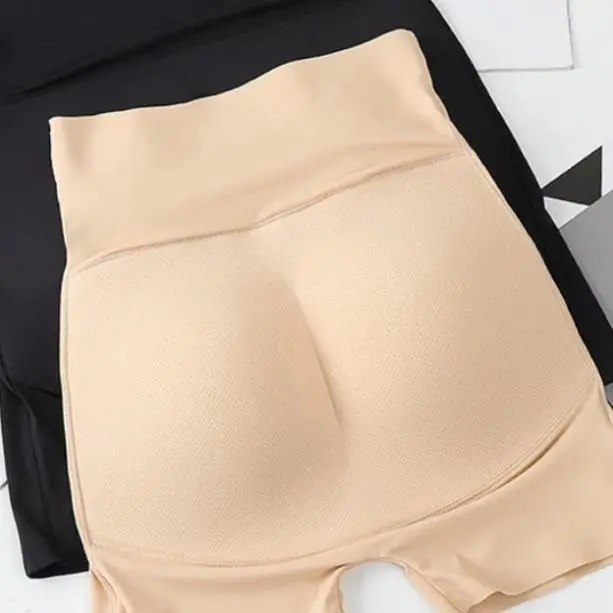 Body Shaper Women Fake Rich Ass Large Tummy Control Pad Buttock Raiser Bum Lifter Hip Filling Waist Slimming Push Up Pants 2025