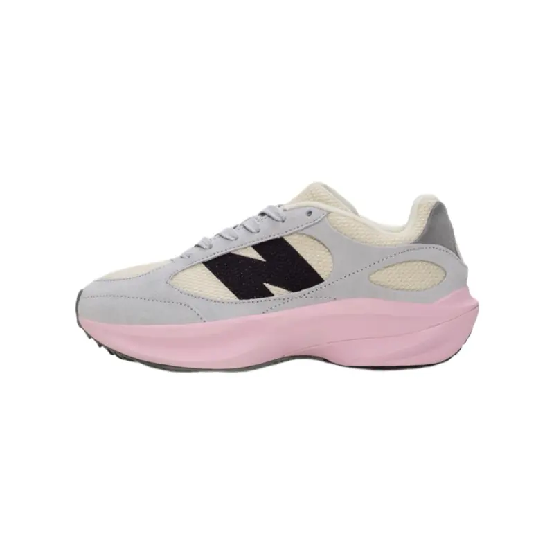 New Balance WRPD Brighton Grey & Mid-Century Pink Men's Unisex Soft Athletic Sports Shoes - Walking Shoes for Daily Casual Comfort Fashion Gym Use, Bold Modern Lines, Mid Century Modern, Midsole, Futuristic Design