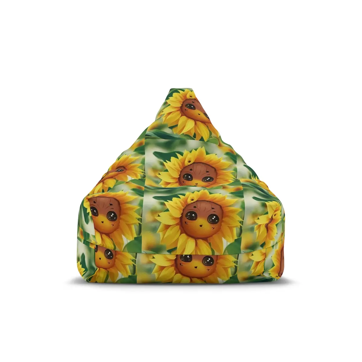 Cute Sunflower Bean Bag Chair Cover
