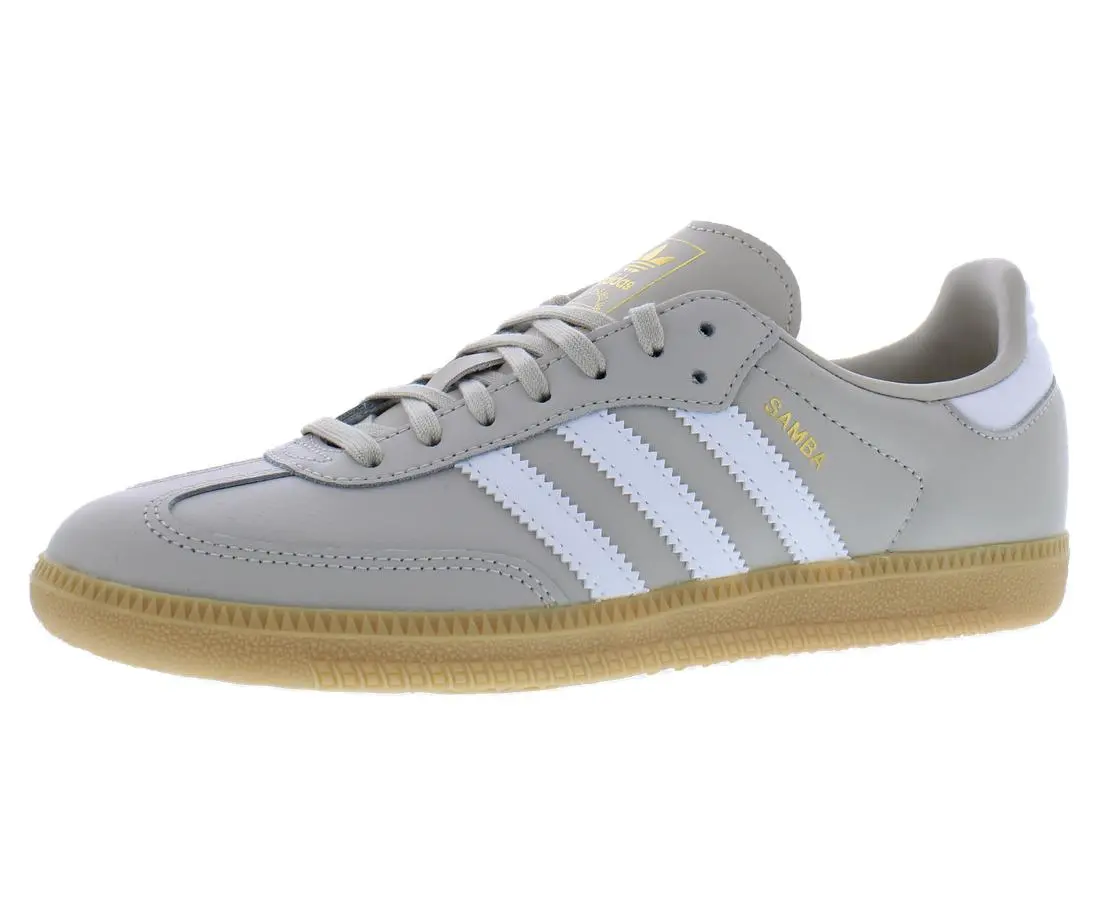 Adidas Samba OG Classic Kids' Sports Shoes, 3 Stripes Design, Gum Sole, Kids Size Options, Three Stripes