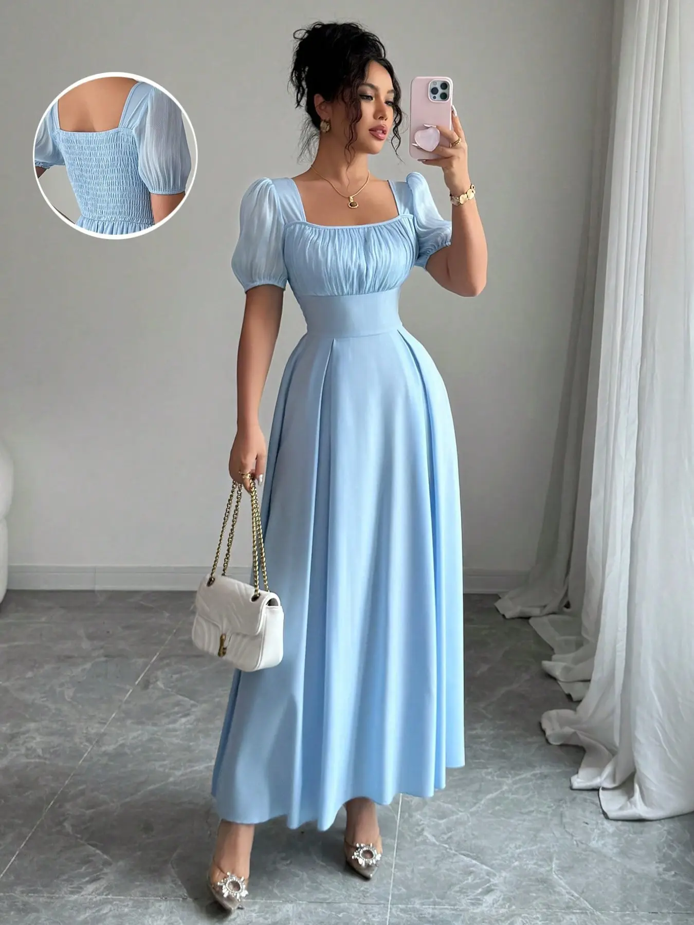 casual light blue dress - TikTok Shop casual light blue dress - TikTok Shop