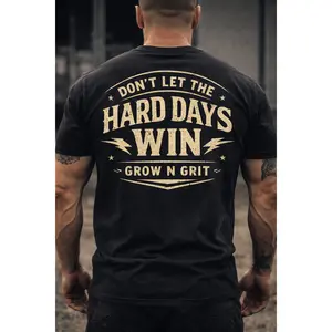 Grow N Grit Sports Tee- Men’s