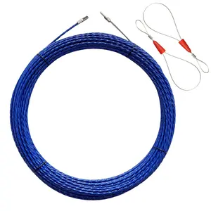 Auxiliary Tool 10m/20m/30m Fish Tape Duct Rodder Electrical Cable Wire Puller Rod Through Wall Threader Kit