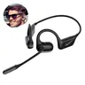 Open-Ear Bluetooth 5.4 Earbuds Bluetooth, 22g Air conduction wireless headset, ENC Noise Cancelling, Dual Mics, Mute switch, Multi-Device Audio Support, 12-14H Playtime, 10cm Waterproof, 20kHz for Truckers, Office Use