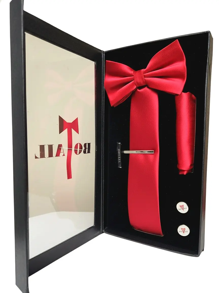 Botail Red Neckwear-Gift Set