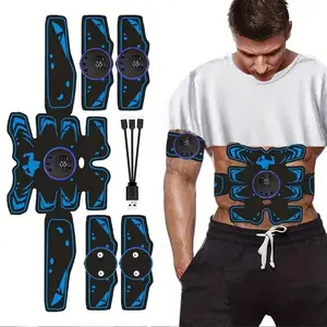 Smart Gym System Ab Trainer, 1 Set Multi-part Massage Home Gym Essential for Abdominal Arm Hip Muscle Strength Training, Back-safe 30-day Abs Challenge with Lying Down Workouts