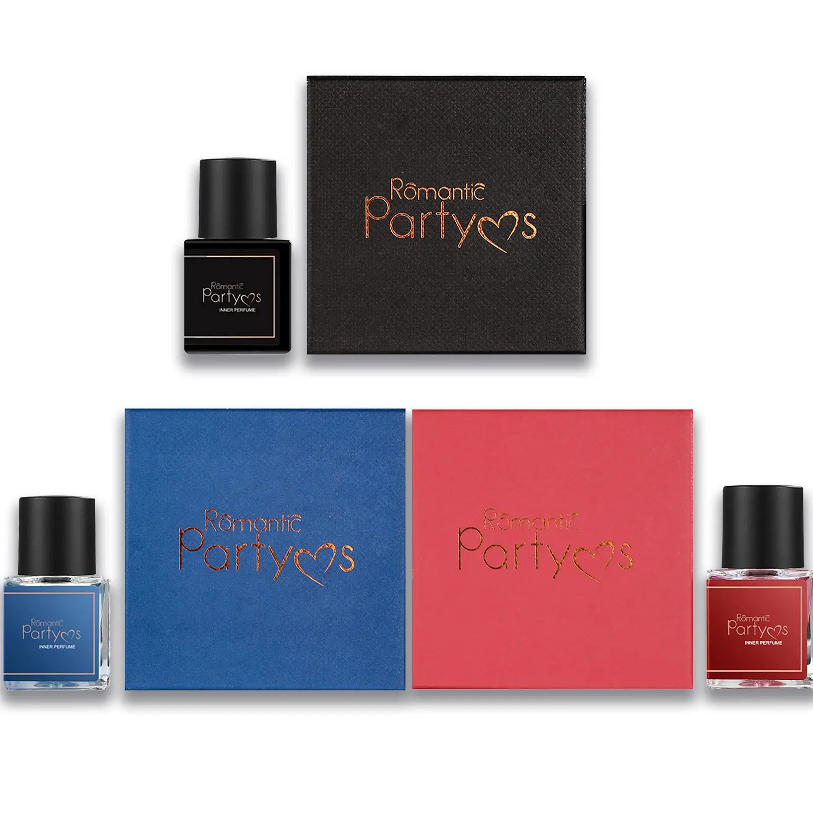 Women's 3-Piece Mini Perfume Discovery Set, Long-Lasting Fruity & Floral Scents (0.34oz Each) – Travel, Holiday Gift, Perfume Sample Set, Travel Size