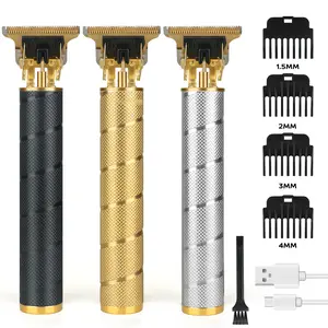 Professional T9 Hair Clippers Cordless Barber Shaving Machine for Men with Nano-Grade Alloy Blade & 4 Attachment Combs USB Charging Sports Athletic Socks Elastic Socks