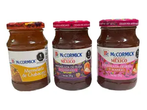 McCormick Sabores de México Mermelada de Chabacano, Fresa y Guayaba, or Fresa y Mango 9.52 oz (270 g) – Mexican Fruit Jam – Pick Your Flavor