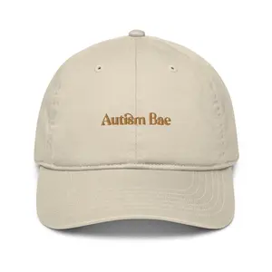 Autism Bae Baseball Cap Organic Cotton