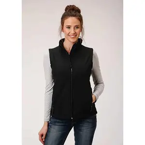Roper Softshell Vest with Fleece Lining (Black) - Women's Vest
